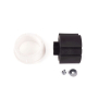 Adapterset voor Rollease 38 buis en Roll up 28 RTS motor