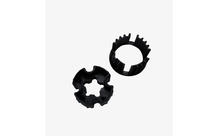 Adapterset 78mm met doeksleuf voor Somfy 60 serie