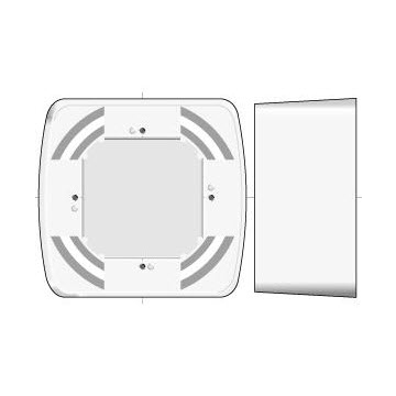 Inteo Hängeschrank, weiß