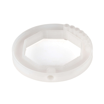 Anillo blanco para conexión rígida listón de 14 mm | para eje 8k70