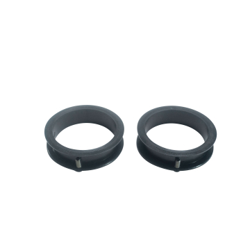 Zwarte ring voor draad
