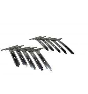 PVC-Feder - 14 cm lang - für 9 mm Lamellen (Packung mit 10 Stück)