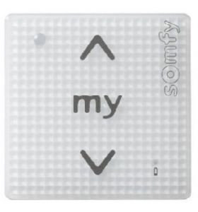 Somfy Smoove RTS wit zonder frame met touch bediening