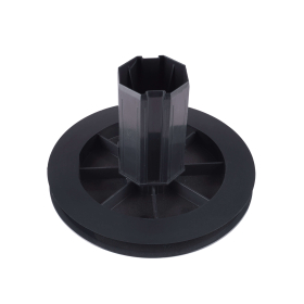 Bandschijf (Ø190 mm) incl. asprop 8k60 voor 14 mm lint