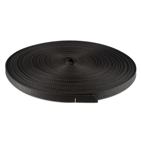 Rollladenband 14 mm breit, Rolle 50 Meter, schwarz 