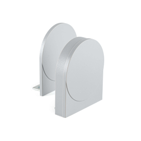 Stijllux bracket set for roller blinds | gray