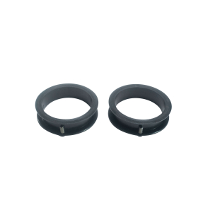 Schwarzer Ring für Aufrollsystem