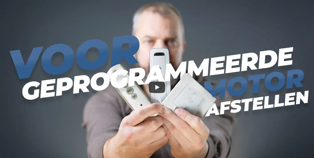 Nieuw: Voorgeprogrammeerde motoren